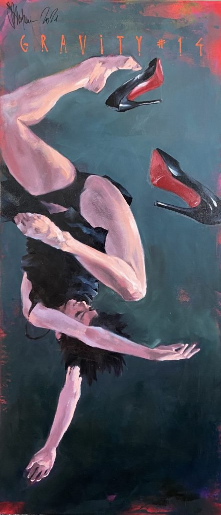 Oil Painting Gravity#14 by Igor Shulman