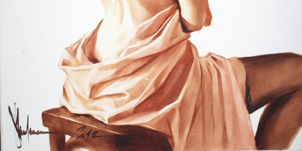 Modesty Oil Painting by Igor Shulman