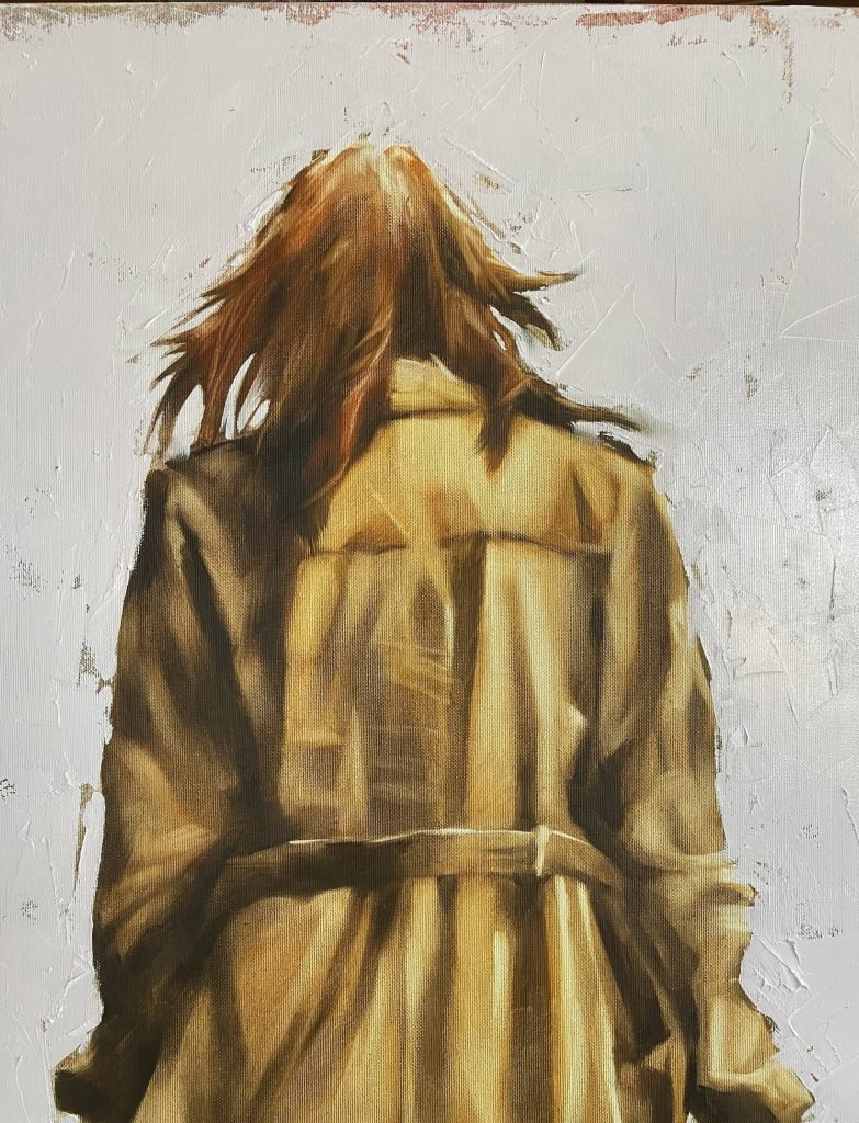 When You Leave Go Oil Painting by Igor Shulman