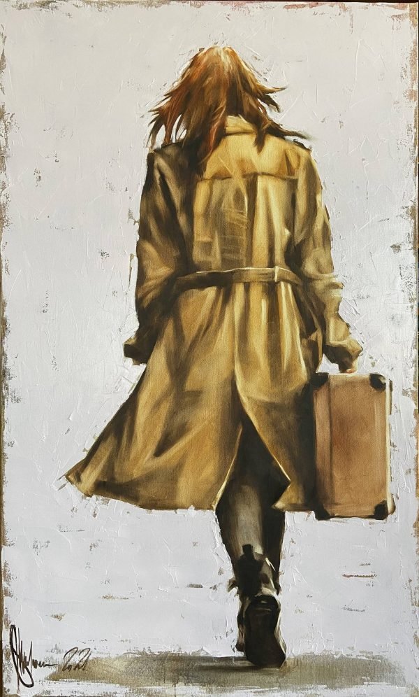 When You Leave Go Oil Painting by Igor Shulman