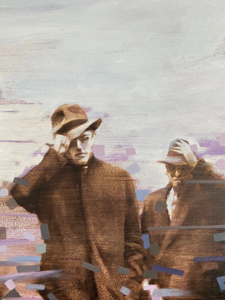 Oil Painting Wind in the City. Retro version by Igor Shulman