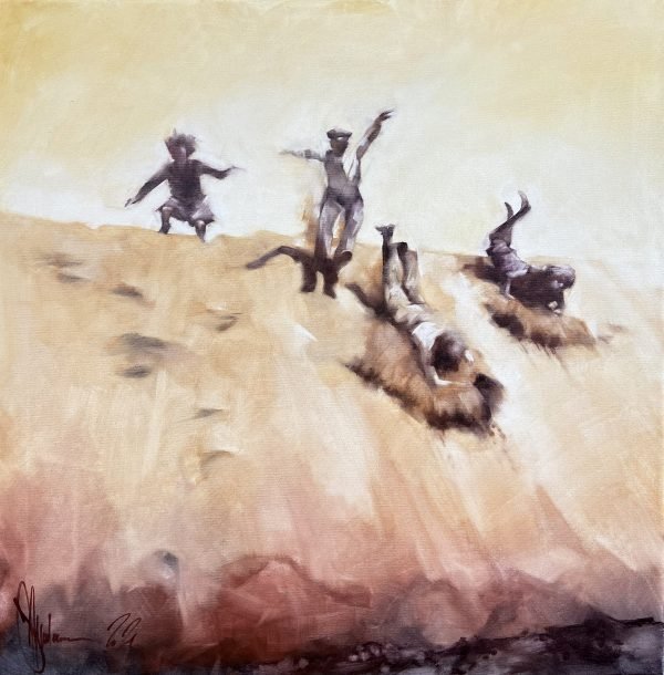 oil painting sandy rivers by igor shulman