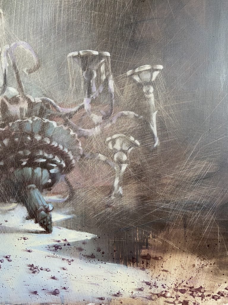 The chandelier is defeated and forgotten