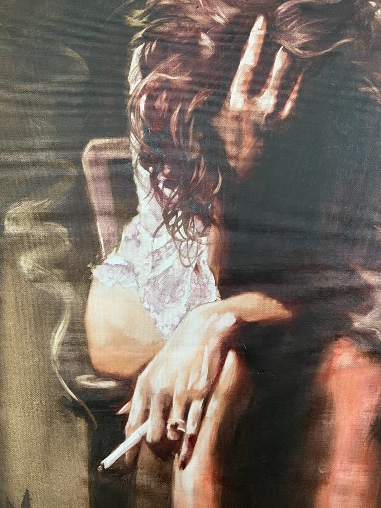 Oil Painting After Party No 34 by Igor Shulman