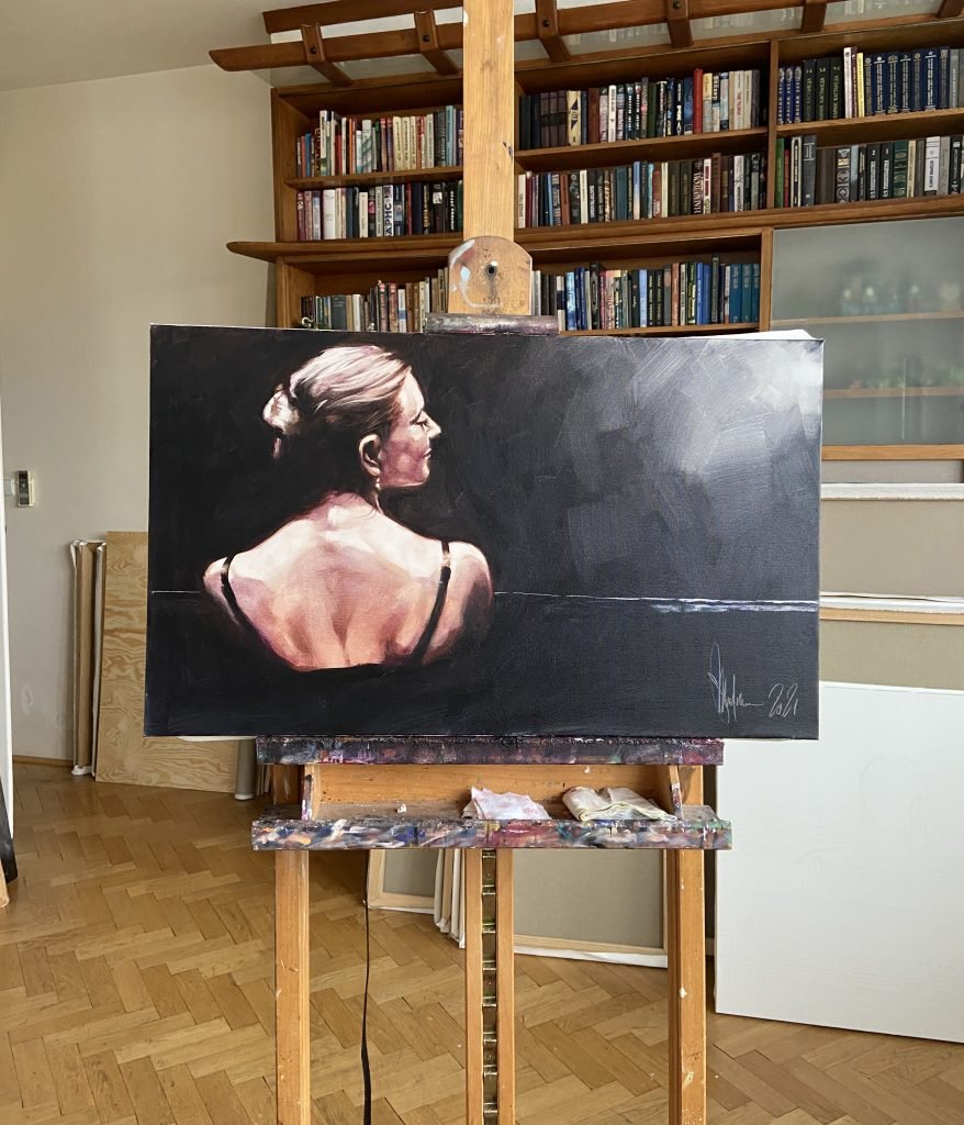 Oil Painting Last Note by Igor Shulman