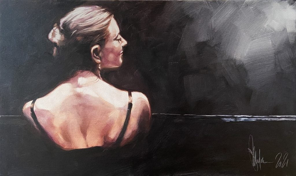 Oil Painting Last Note by Igor Shulman