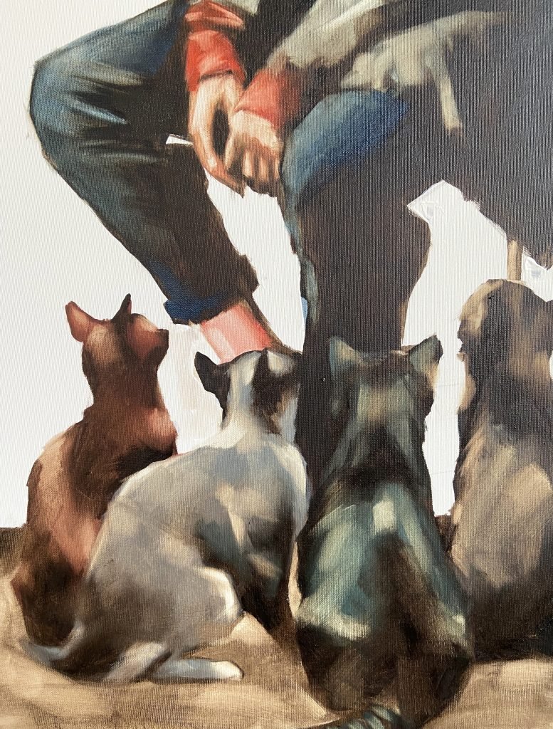 Oil Painting Helpers by Igor Shulman (2022)