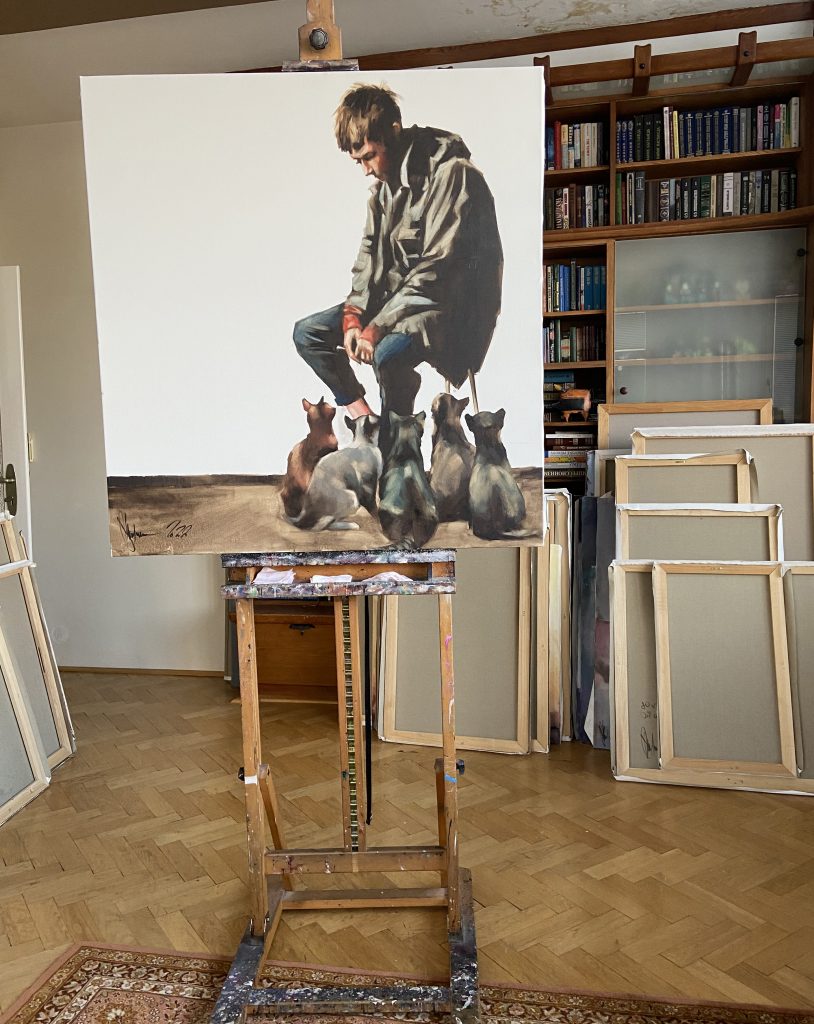 Oil Painting Helpers by Igor Shulman (2022)