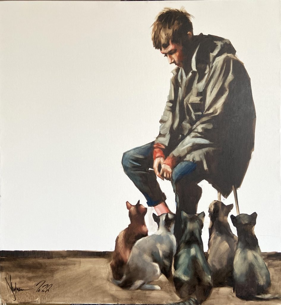 Oil Painting Helpers by Igor Shulman (2022)