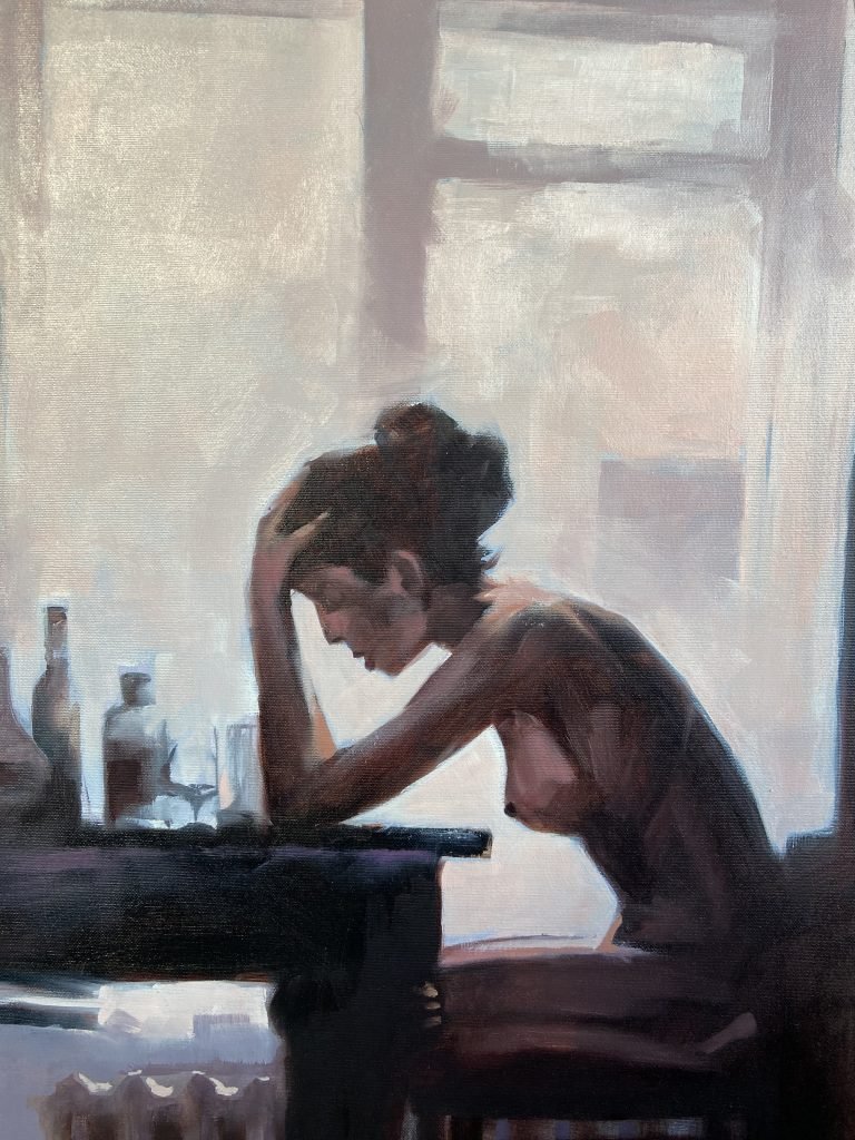 Oil Painting Morning Revelations by igor Shulman