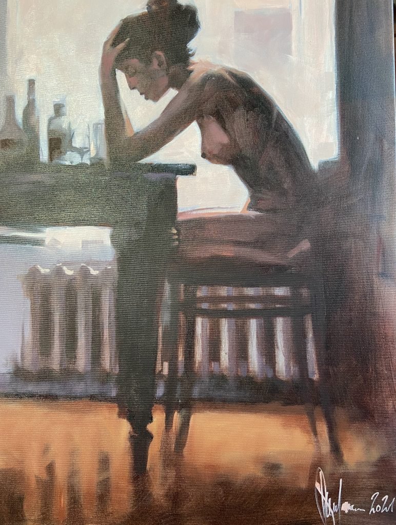 Oil Painting Morning Revelations by igor Shulman
