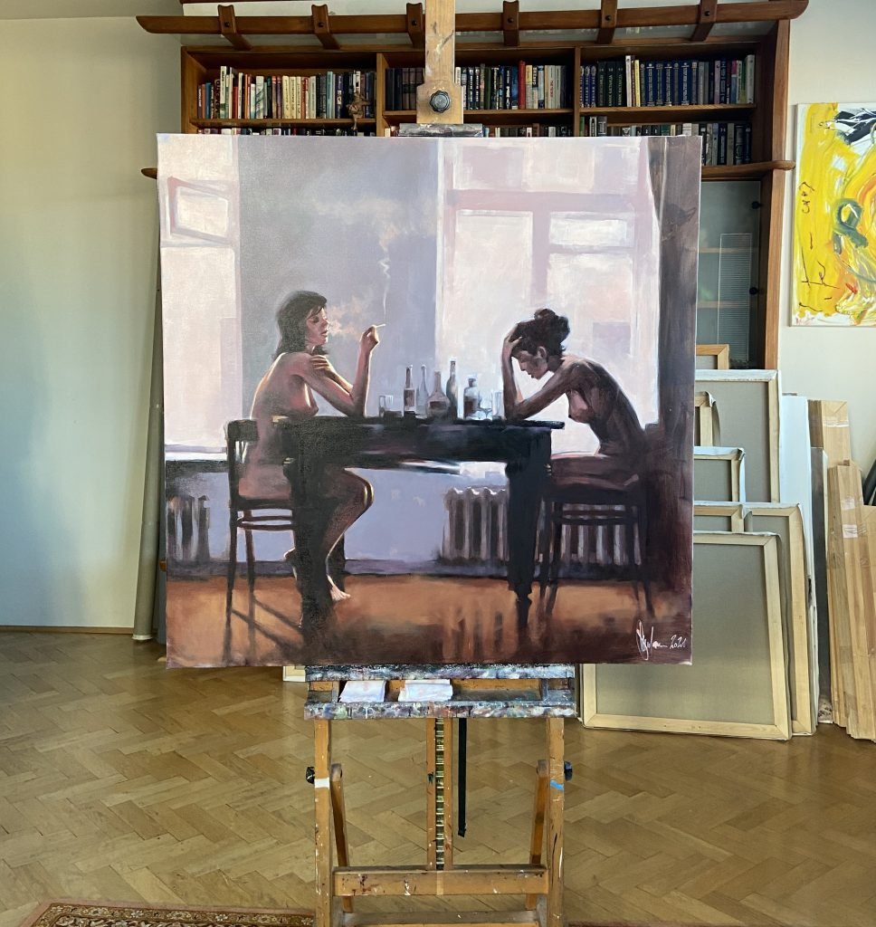 Oil Painting Morning Revelations by igor Shulman