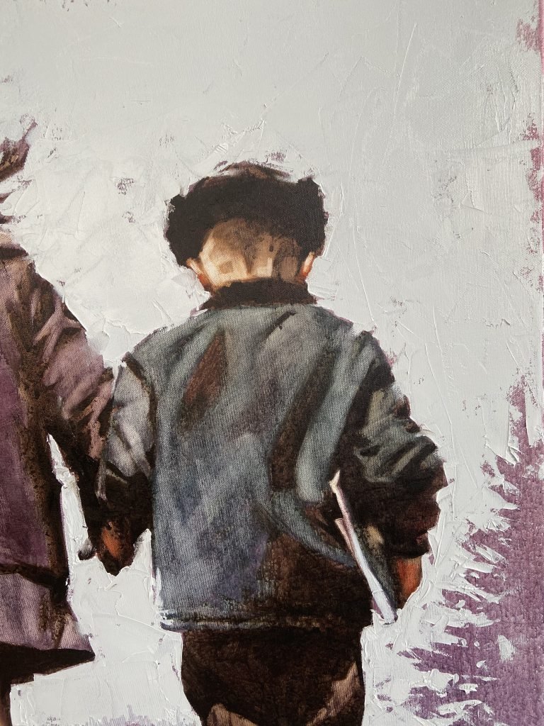 Oil Painting Big Sister by Igor Shulman