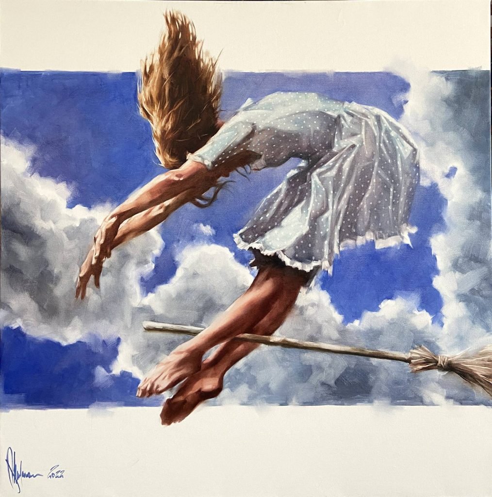Oil Painting Accident by Igor Shulman