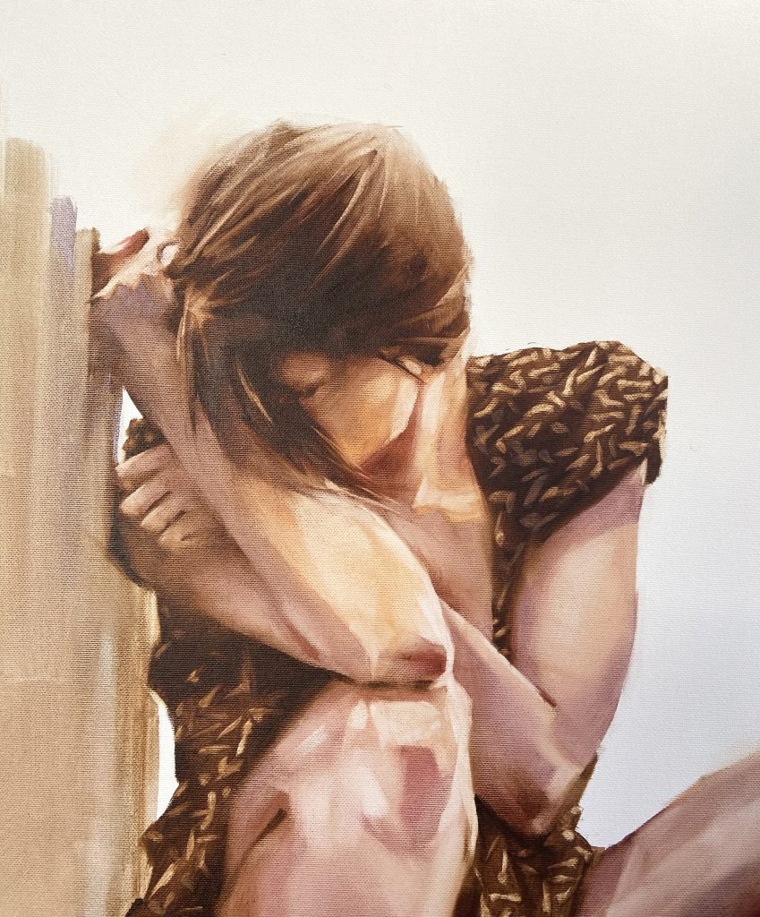 Oil Painting Don't be Sad, My Friend by Igor Shulman
