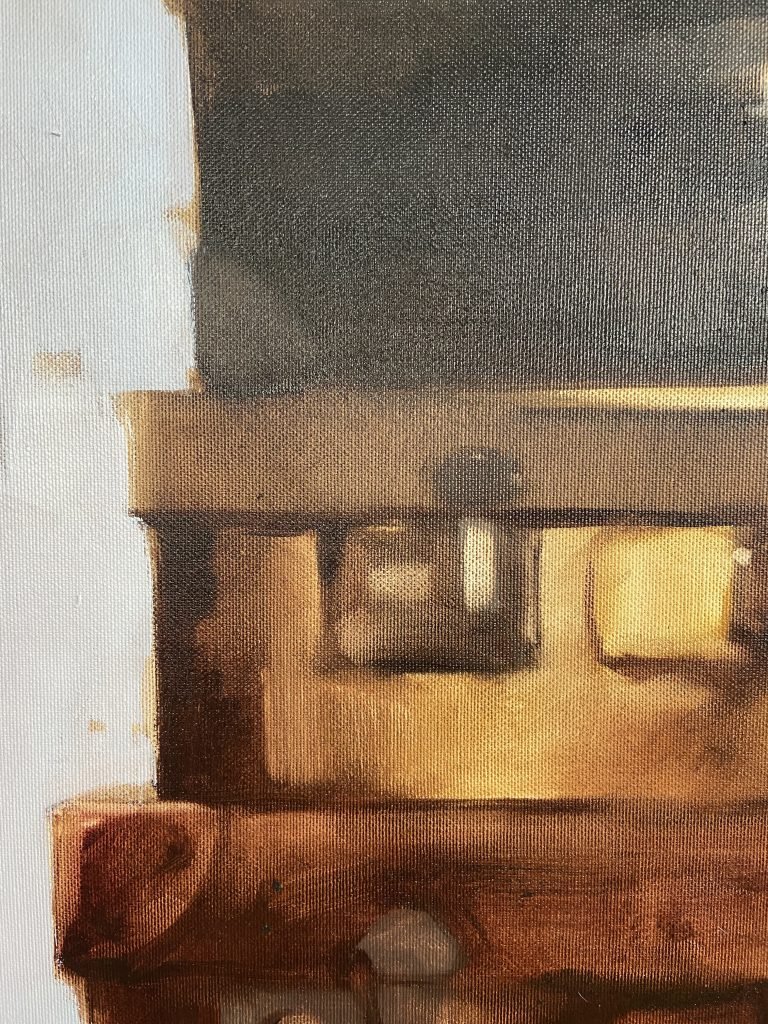 Oil Painting Retro Still Life by Igor Shulman