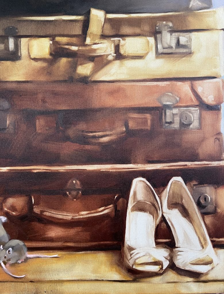 Oil Painting Retro Still Life by Igor Shulman