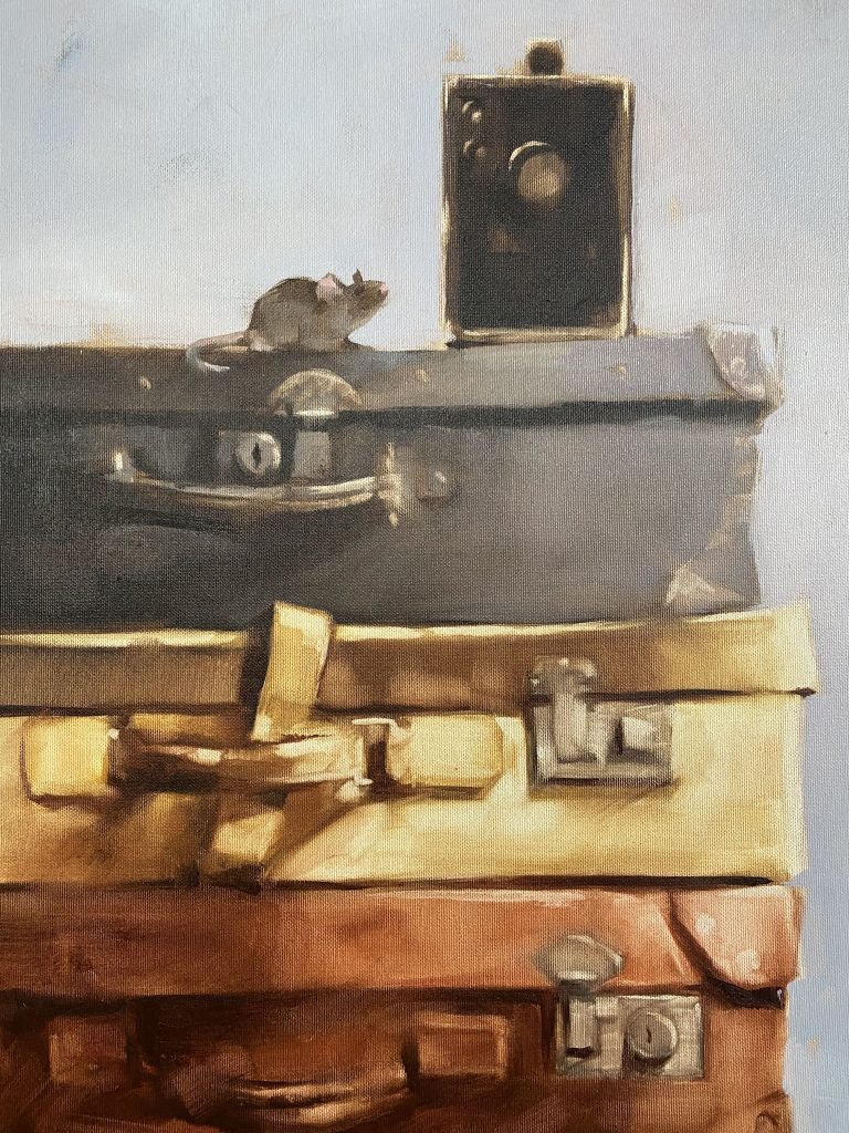 Oil Painting Retro Still Life by Igor Shaulman