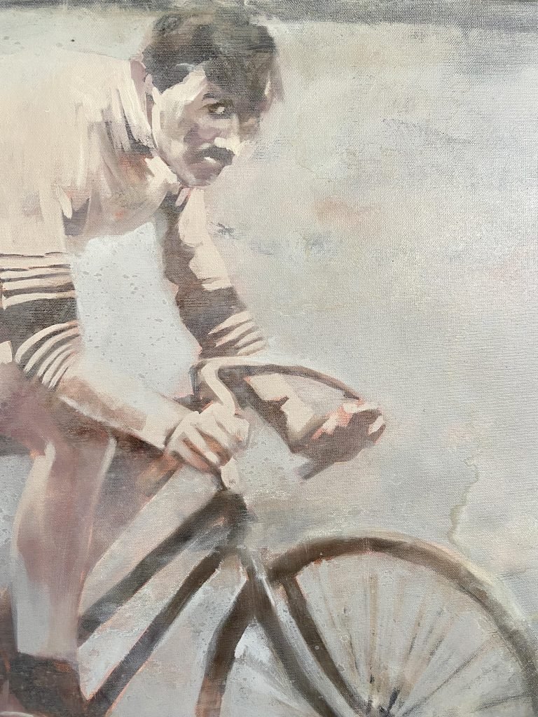 Oil Painting The Invincible Tandem by Igor Shulman
