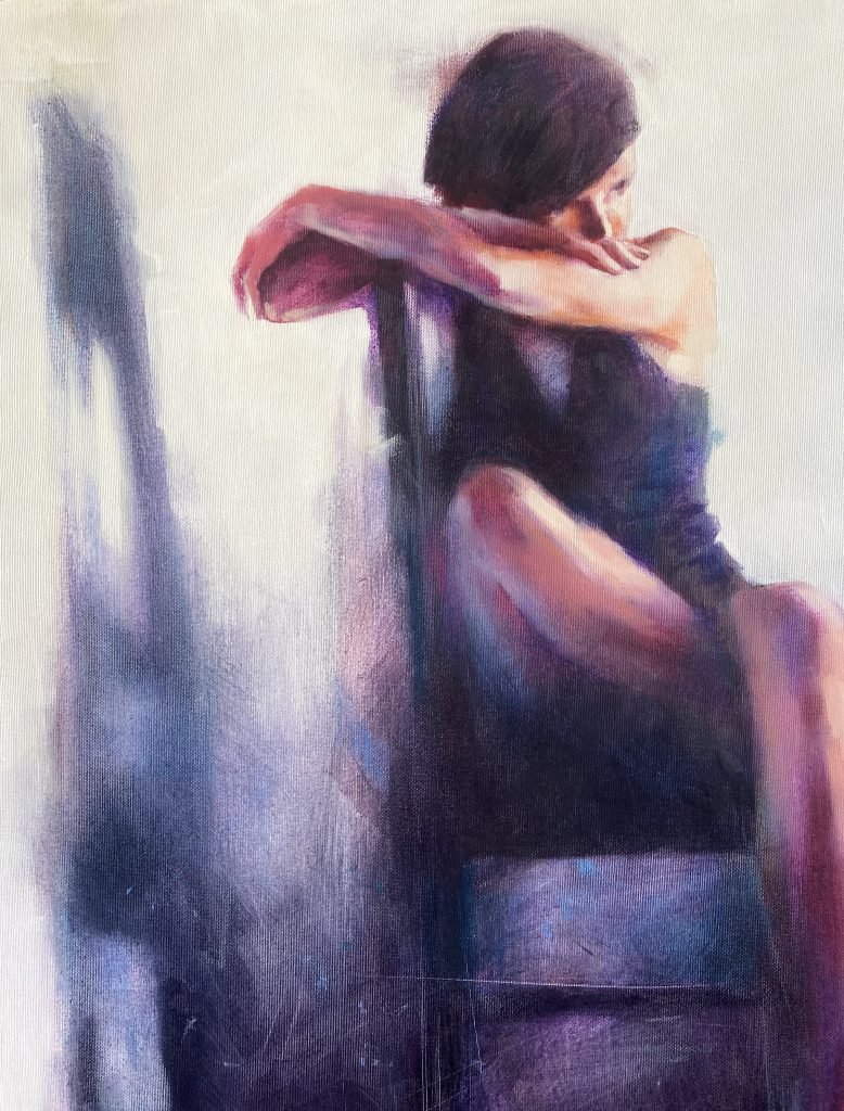 Evening Sketch Oil Painting by Igor Shulman (2022)