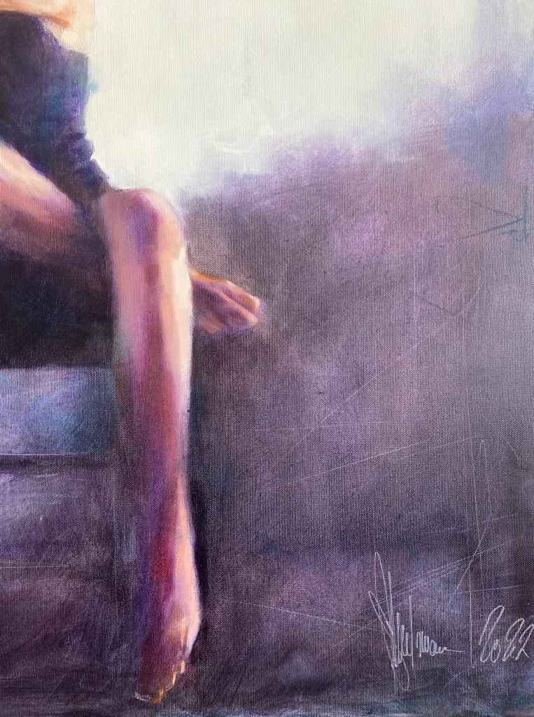 Evening Sketch Oil Painting by Igor Shulman (2022)