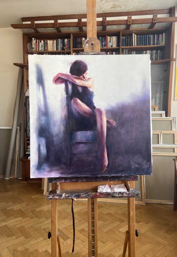 Evening Sketch Oil Painting by Igor Shulman (2022)