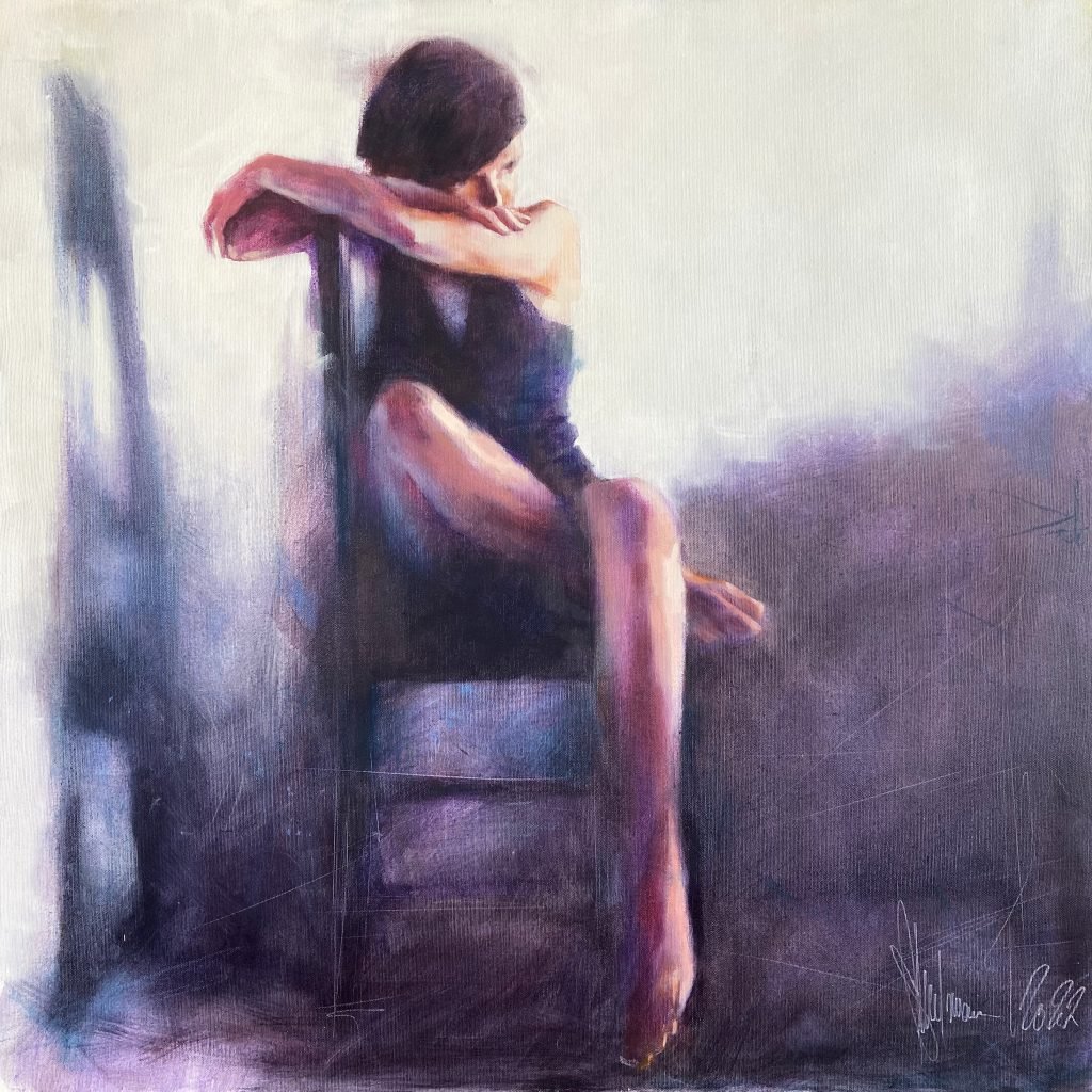 Evening Sketch Oil Painting by Igor Shulman (2022)