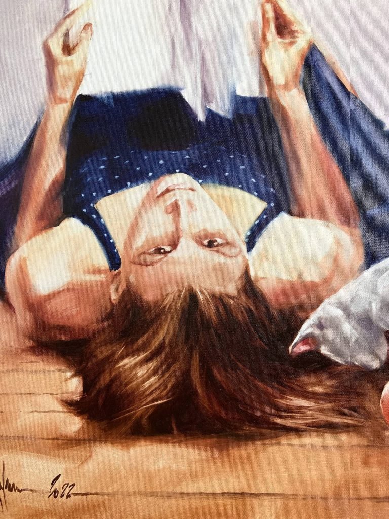 Oil Painting A Carefree World by Igor Shulman