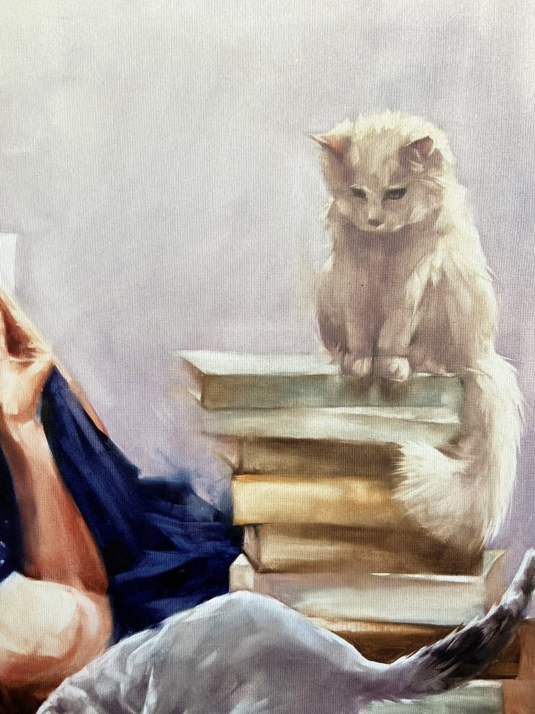 Oil Painting A Carefree World by Igor Shulman