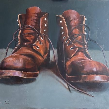 painting just shoes by igor shulman original -