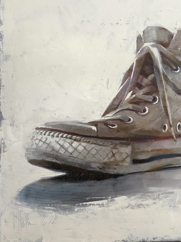 Oil Painting Just Sneakers by Igor Shulman