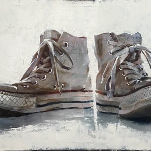 Oil Painting Just Sneakers by Igor Shulman