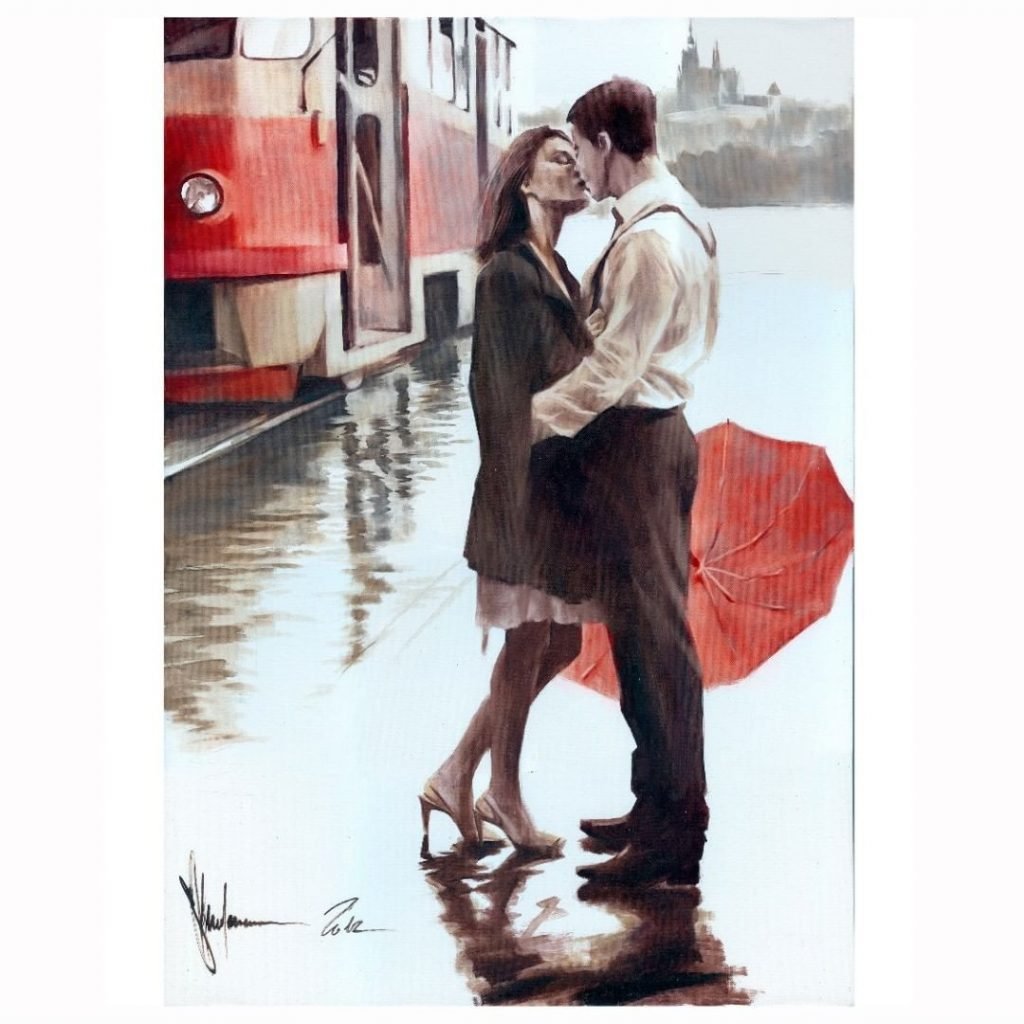 The Kiss Oil Painting