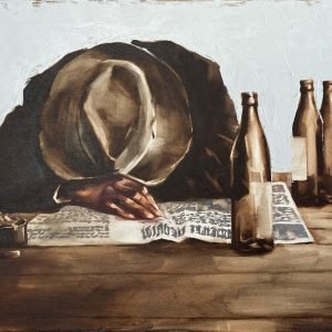 Oil Painting Morning News (2022) by Igor Shulman
