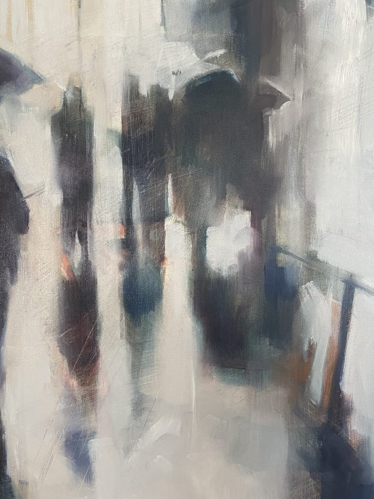 Oil Painting Rainy Afternoon (2022) Igor Shulman