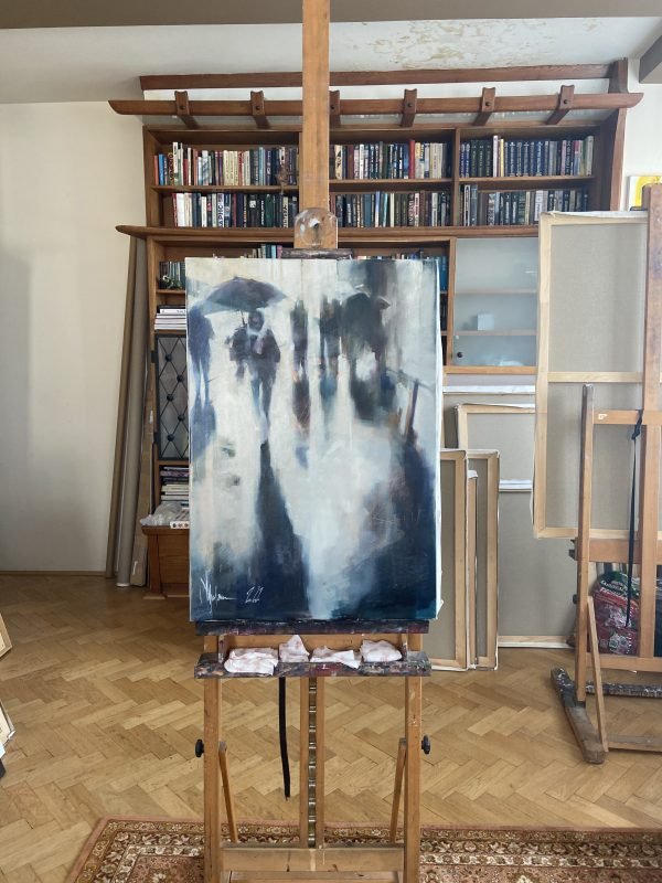Oil Painting Rainy Afternoon (2022) Igor Shulman