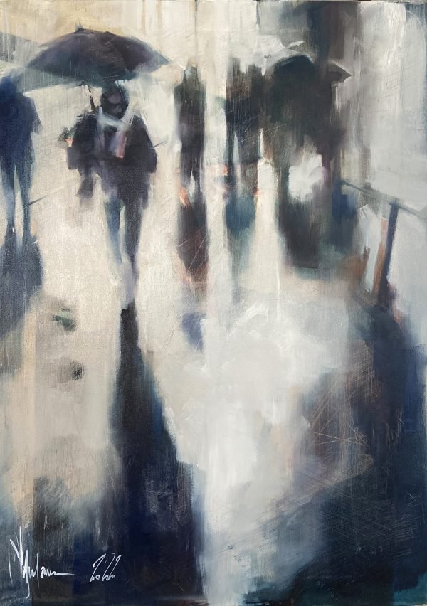 Oil Painting Rainy Afternoon (2022) Igor Shulman