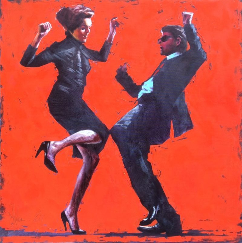 Igor Shulman Dancing oil painting located at thegallerist