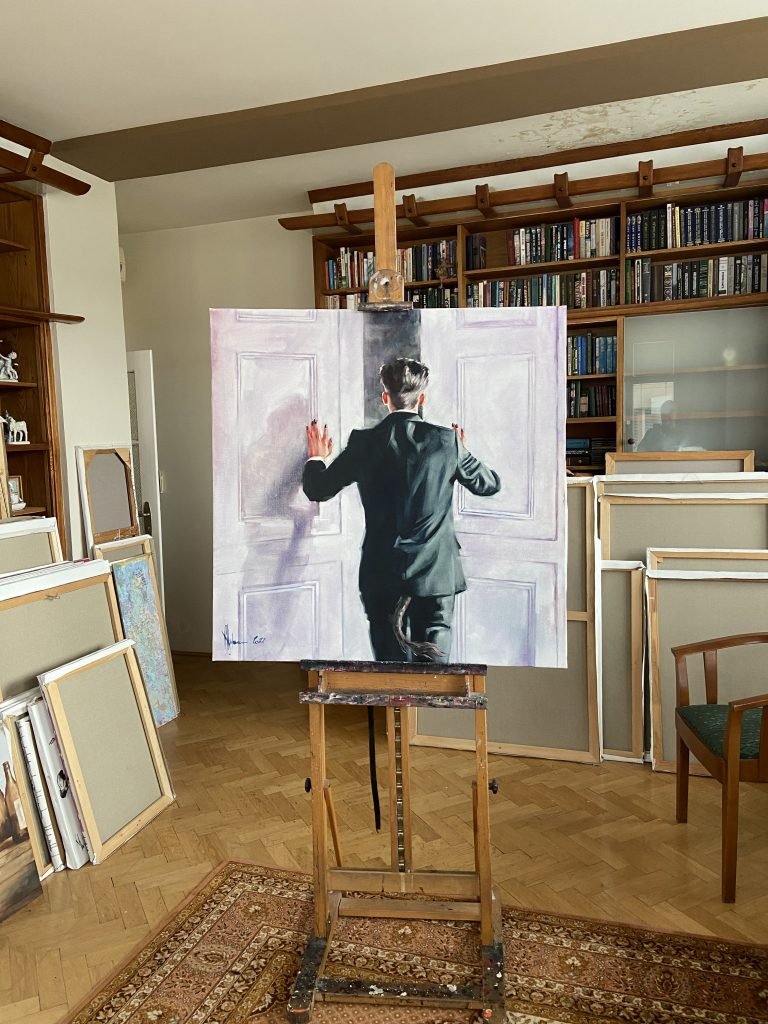 Oil Painting – Attention to Detail (2022) by Igor Shulman