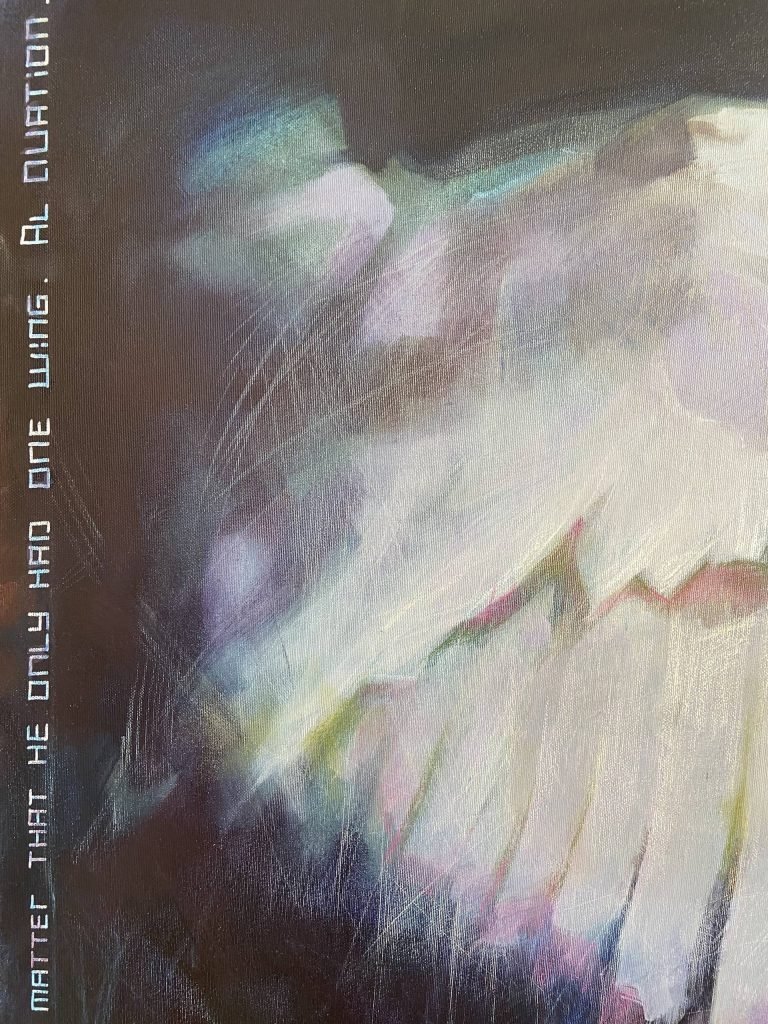Oil Painting - Wing (2022) by Igor Shulman