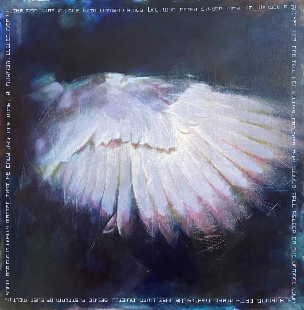Oil Painting - Wing (2022) by Igor Shulman