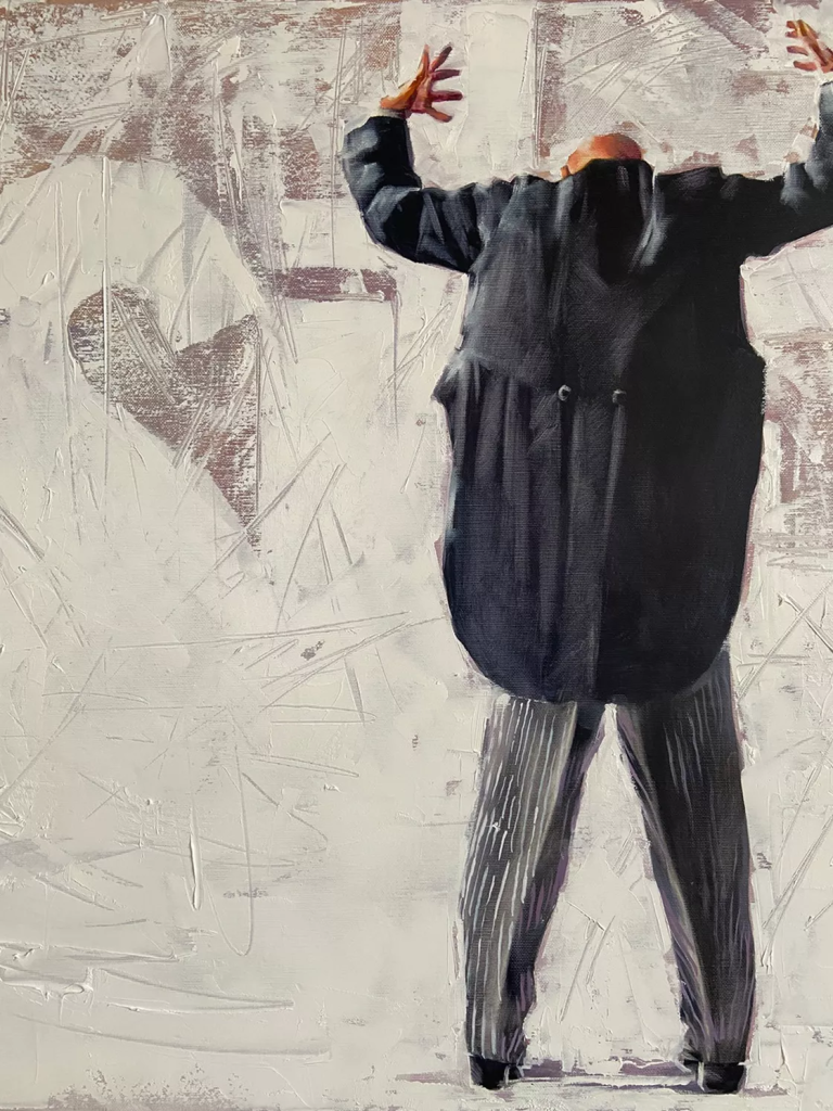 Oil Painting Silence (2022) by Igor Shulman