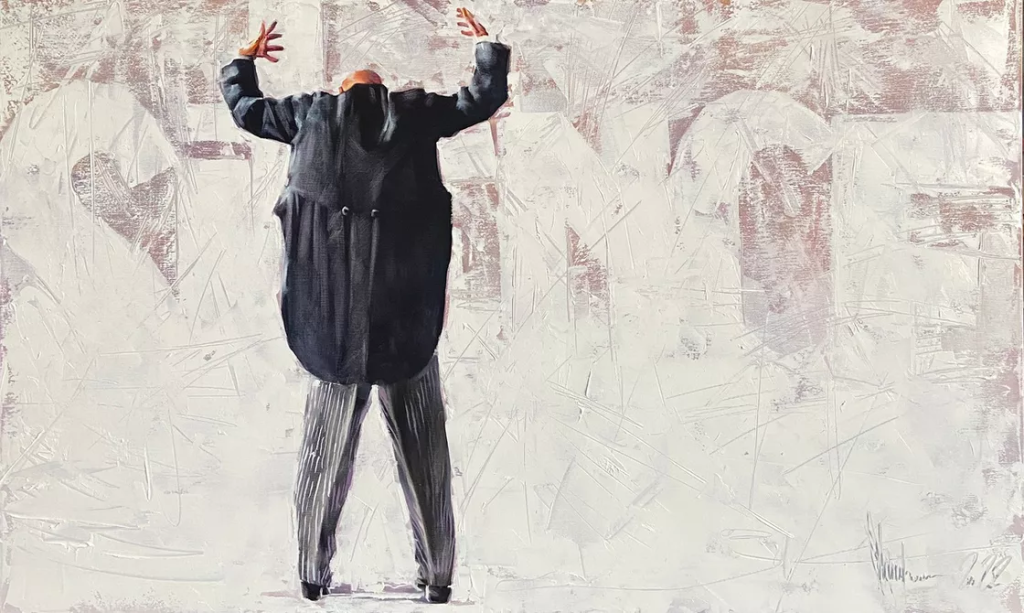 Oil Painting Silence (2022) by Igor Shulman