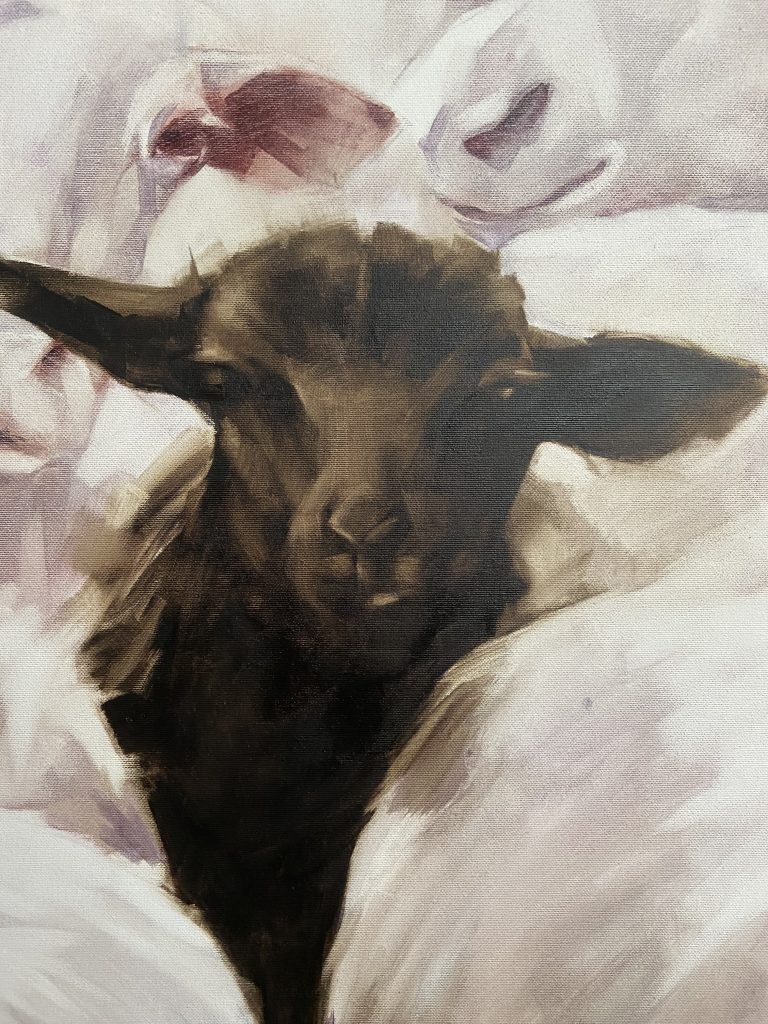 Black Sheep (2023) Oil Painting by Igor Shulman