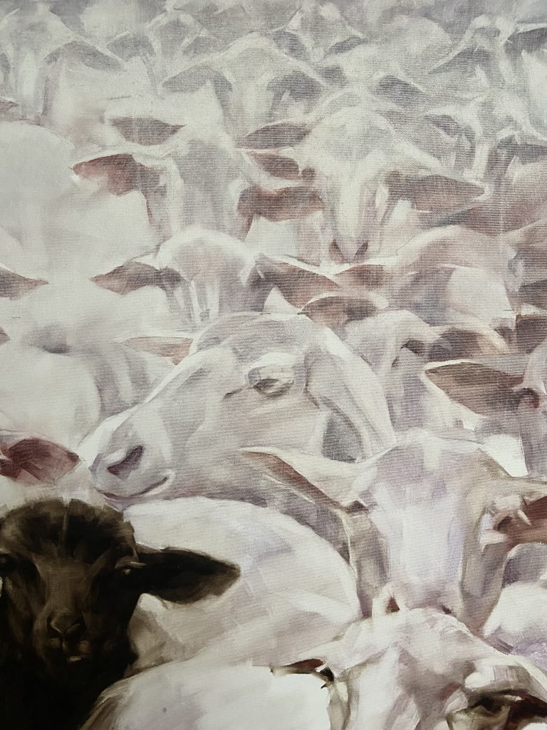 Black Sheep (2023) Oil Painting by Igor Shulman