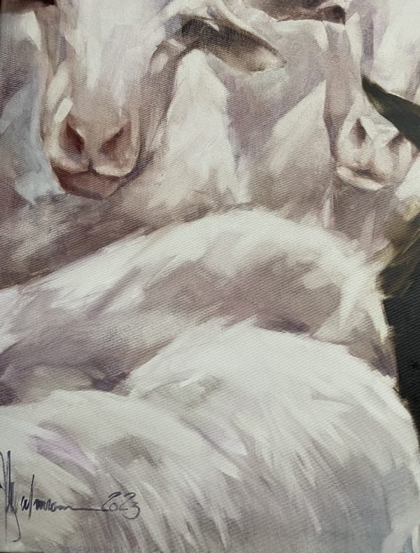 Black Sheep (2023) Oil Painting by Igor Shulman