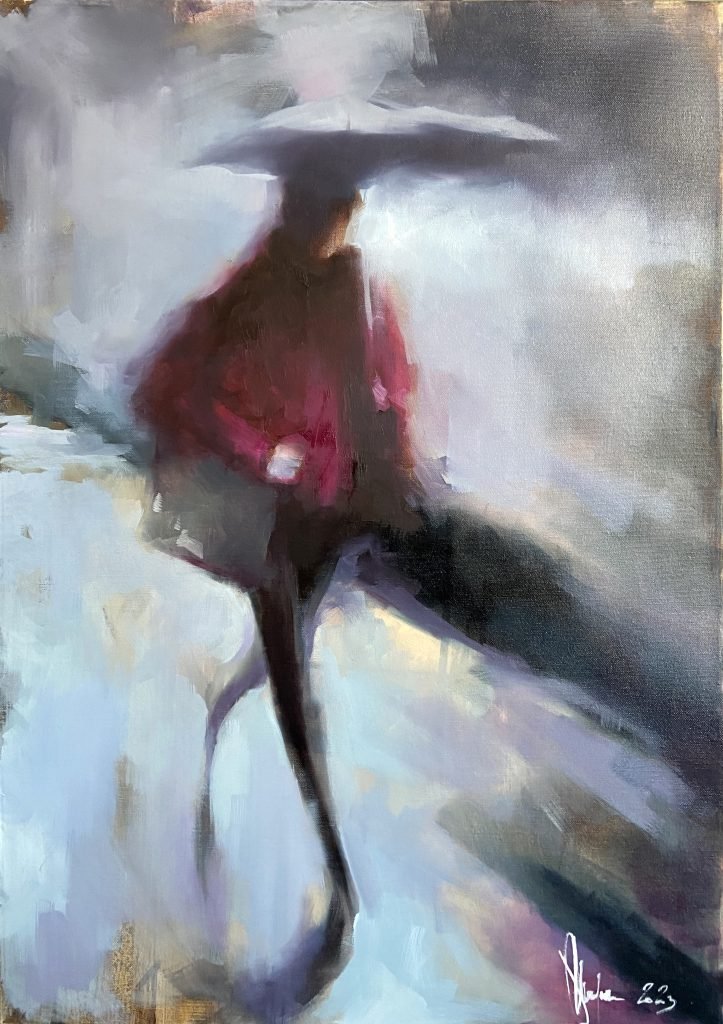 Oil painting Etude No 12 (2023) by Igor Shulman