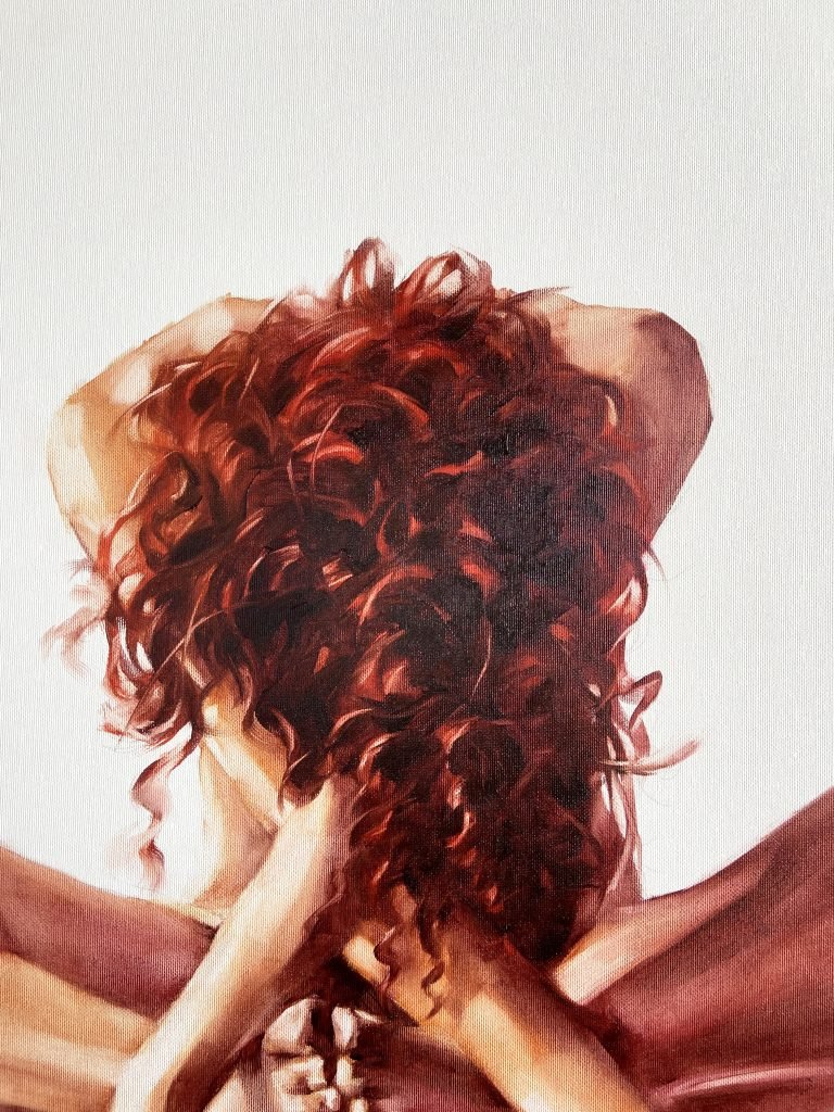 Deep Meditation Oil Painting (2023) Igor Shulman Artist