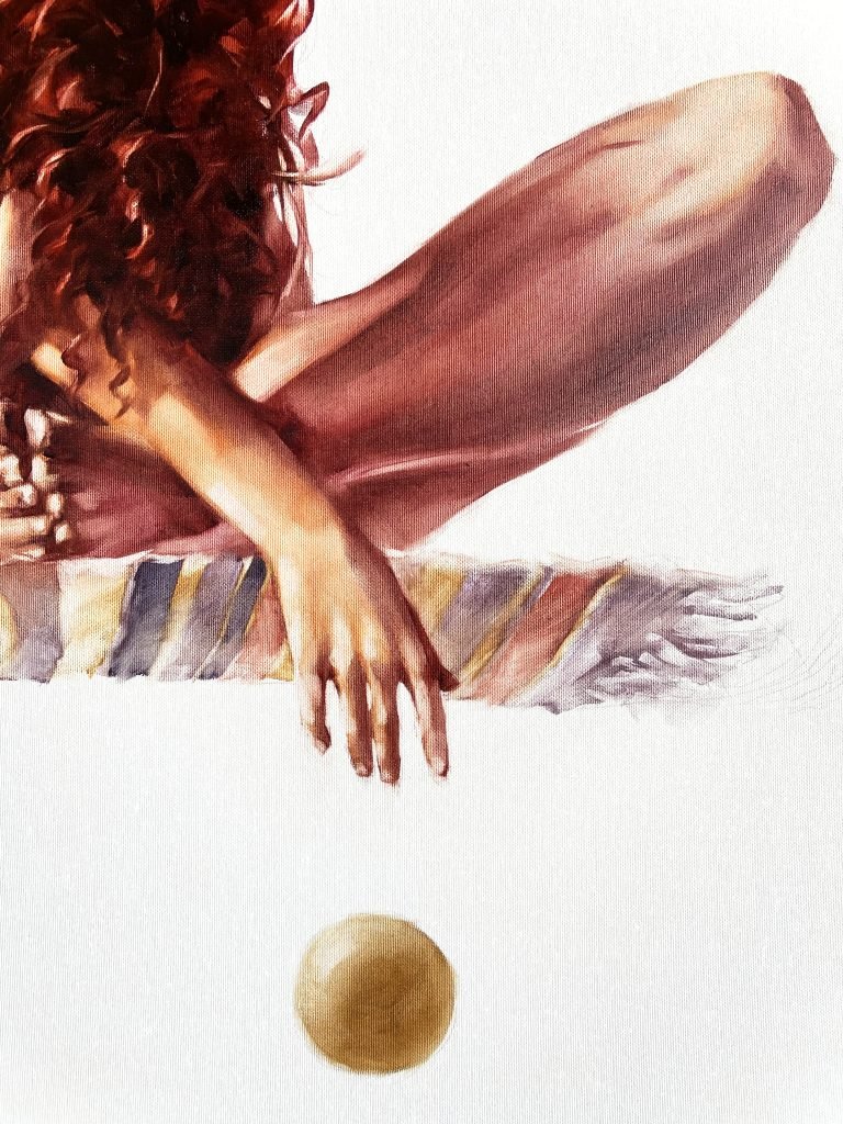 Deep Meditation Oil Painting (2023) Igor Shulman Artist