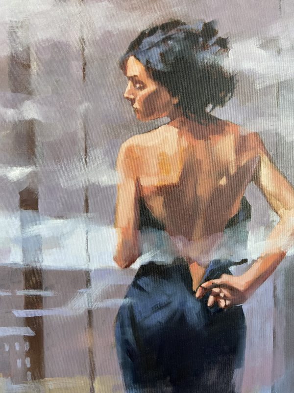 Artwork by Igor Shulman showcasing an enigmatic and alluring portrayal of a nude figure.